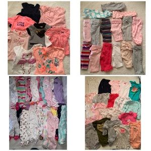 Carters Newborn lot